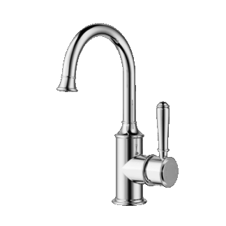 Clasico Basin Mixer - Gooseneck Outlet