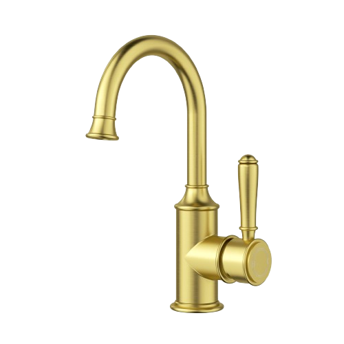 Clasico Basin Mixer - Gooseneck Outlet