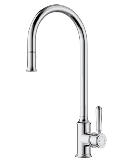 Clasico Pull-Out Gooseneck Sink Mixer