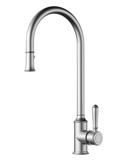 Clasico Pull-Out Gooseneck Sink Mixer