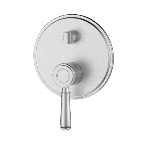 Clasico Wall Mixer with Diverter - Trim Kit