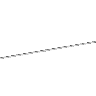 Otus Slimline - 900 Single Towel Rail