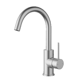 Otus Slimline Gooseneck Basin Mixer
