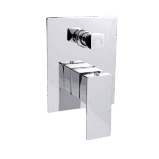 Rosa Wall Mixer with Diverter