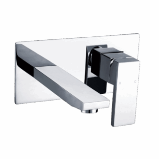 Rosa Wall Mixer with Outlet