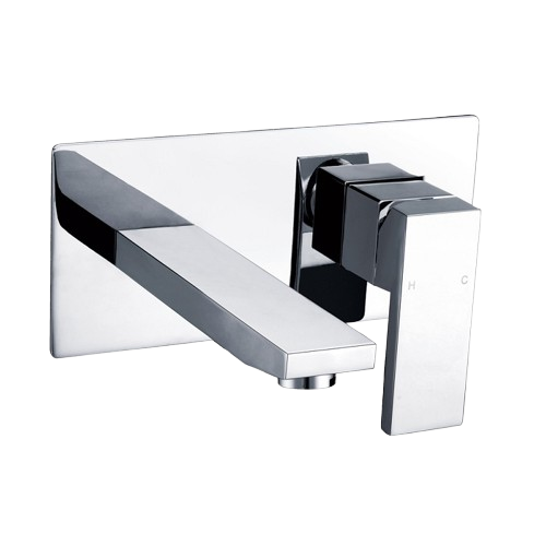 Rosa Wall Mixer with Outlet